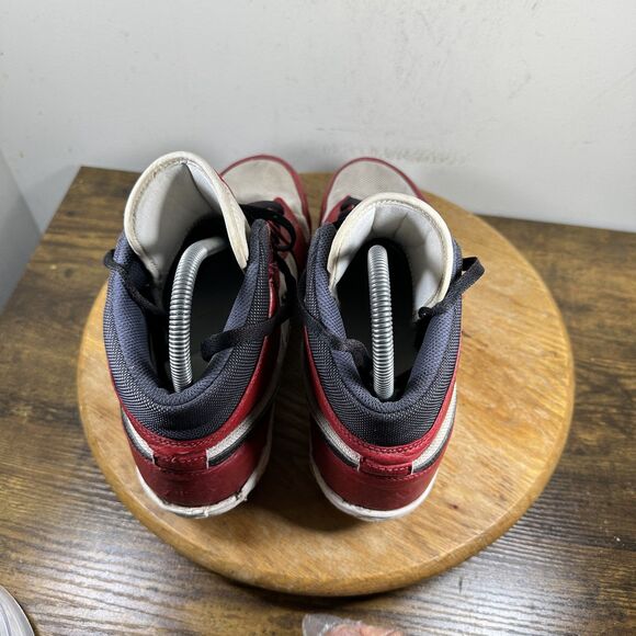 Air Jordan 1 TD Baseball Cleats Mens 10.5 Red White Black Chicago AR5604-106 - Picture 5 of 10